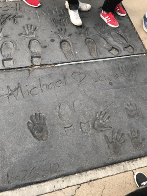 Michael Jacksonの手型